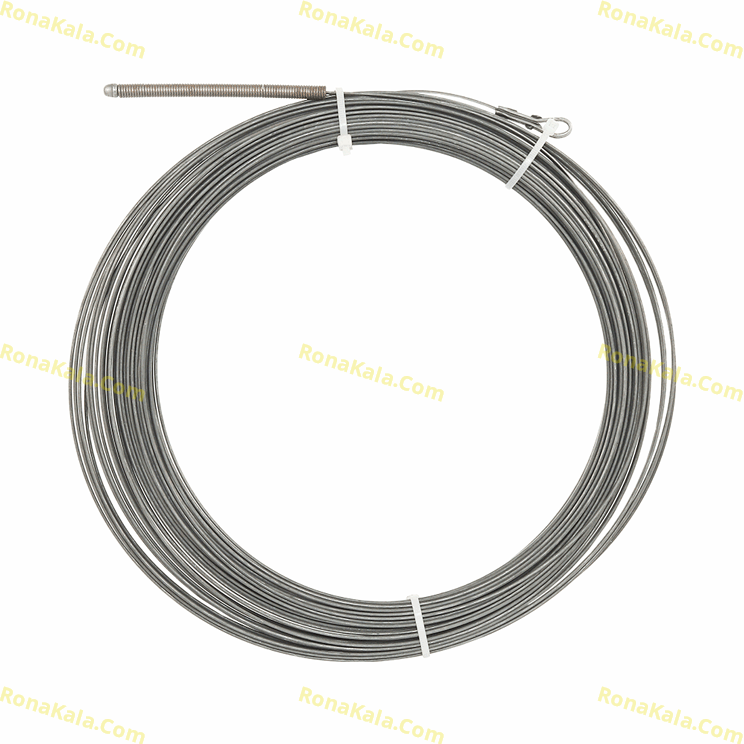 تصویر  فنر سیم کشی 25 متری فولادی