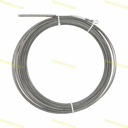 تصویر  فنر سیم کشی 25 متری فولادی