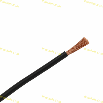 تصویر  سیم 4 افشان مشکی شیراز   ( متری )